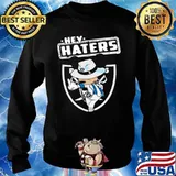 Mickey Mouse Las Vegas Raiders hey haters Sweater