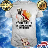 My Life Is Ruled By A Tiny Grumpy Overlord Pugdoog Queen Shirt