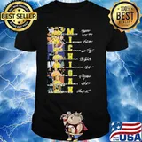 Name All Player Team Michigan Signature Shirt