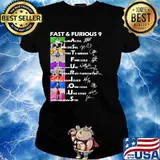 Name Player Of Fast And Furious Signature Shirt Ladies tee
