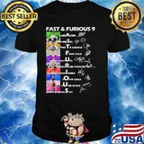 Name Player Of Fast And Furious Signature Shirt