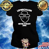 Never Forget Amateur Leprechaun Sketch St. Patrick’s Day Ladies tee