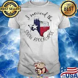 Nice I Survived The Snow Apocalypse Texas Flag Shirt