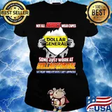 Not All Heroes Wear Capes Some Just Work At Dollar General We Fight When Others Can’t Anymore Shirt Ladies tee