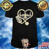 Nurse Heart Beat New Orleans Saints Shirt