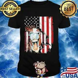 Official American Horse Face Flag Shirt