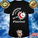 Official Covid-19 Vaccinated For You Phlebotomist Shirt