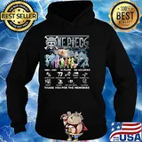 one piece thank you for the memories 2021 Hoodie