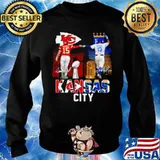 Patrick Mahomes KC Chiefs and Salvador Pérez KC Royals signature Sweater