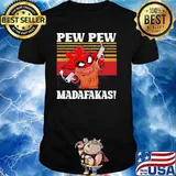Pew Pew Madafakas Baby Yoda Vintage Shirt