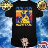 Pew Pew Madafakas Dogs Vintage Shirt