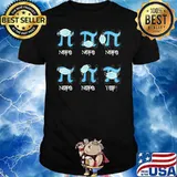 Pi Day Funny Pi Symbol Wearing Mask Wrong Shirt