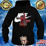 Pikachu And Deadpool Pikapool Nike Hoodie