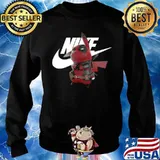 Pikachu And Deadpool Pikapool Nike Sweater