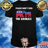 Please Don't Feed The Animals Elephant Shirt