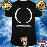Premium Parentheses Punctuation Typographic Shirt