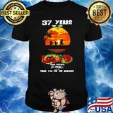 Pretty 37 Years 1984-2021 Dragon Ball Akira Toriyama Signature Shirt