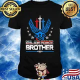 Proud Brother Us Air Force American Flag Shirt