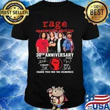 Rage Against The Machine 30th Anniversary Thank You For The Memories Signature Shirt