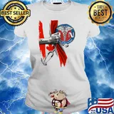 Regestered Nurse Canada Personalized Flag Shirt Ladies tee