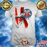 Regestered Nurse Canada Personalized Flag Shirt