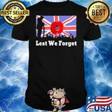 Remembrance Lest We Fotger Moonblood Flag Shirt