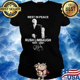 Rest In Peace Rush Limbaugh 1951 2021 Shirt Ladies tee