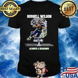 Russell Wilson 3 always a Seattle Seahawks shirts