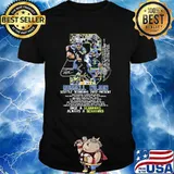 Russell Wilson Seattle Seahawk 2012 Present Once A Seahawks Always A Seahawks Signature Shirt