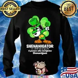 Shenanigator Definition A Person Who Instigates Snoopy Dabbing Patricks Day Shirt Sweater