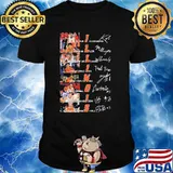 Signature Of Player Team Illinois Shirt