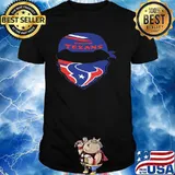 Skull Wear Mask Houston Texans Shirt