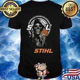 Skull With Logo Stihl Shirt