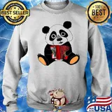 Smilemoreteesa Funny Panda Bear Playing Accordion Sweater