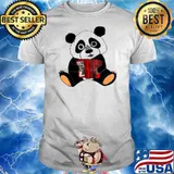 Smilemoreteesa Funny Panda Bear Playing Accordion shirt