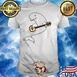 Smileteesanima Beluga Whale Playing Banjo Ca shirt