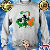 Snoopy Dabbing Shamrock Irish St Patricks Day Sweater