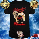 Squirrel W Nuts With Logo Milwaukee Shirt
