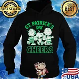 St Patricks Day Cheers Snoopy Charlie Shirt Hoodie