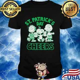 St Patricks Day Cheers Snoopy Charlie Shirt