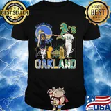 Stephen Curry Golden State Warriors And Dave Stewart Oakland Athletics Oakland Signatures Shirt