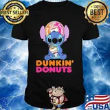 Stitch Drink Dunkin Donuts Shirt