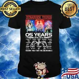 Stranger Things 05 Years Thank You For The Memories Shirt