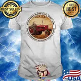 Sweat Dries Blood Clots Bones Heal Only Strongest Old Women Drive A Tracktor Shirt