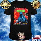 Team Godzilla And Covid 19 Stay Home Shirt