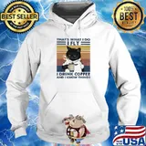That's What I Do I Fly I Drink Coffee And I Know Things Vintage Shirt Hoodie