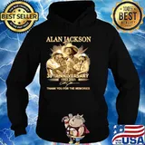 The Alan Jackson 38th Anniversary 1983 2021 Signature Thanks For The Memories Hoodie