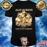 The Alan Jackson 38th Anniversary 1983 2021 Signature Thanks For The Memories shirt
