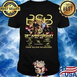 The Backstreet Boys 28th Anniversary 1993 2021 Signatures Thank You For The Memories Shirt
