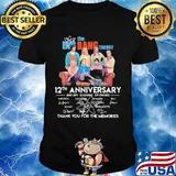 The Big Bangtheory 12th Anniversary 2007 20219 Signature Shirt